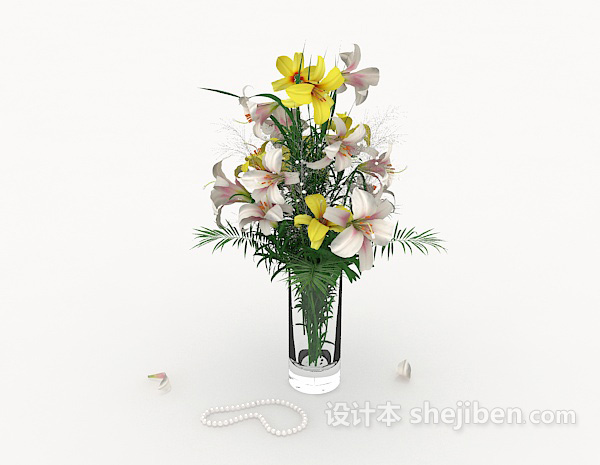 设计本花瓶家居摆设品3d模型下载