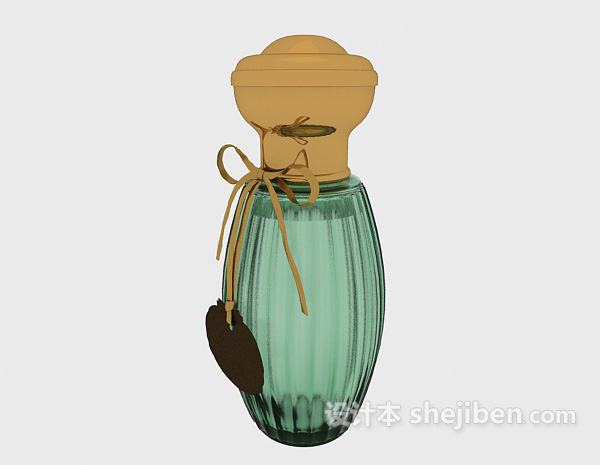 现代风格个性特别香水瓶3d模型下载