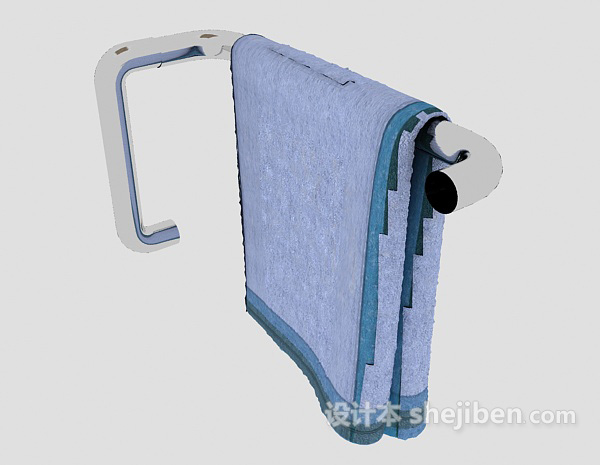 设计本卫浴毛巾架3d模型下载