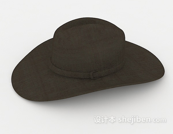 免费牛仔帽3d模型下载