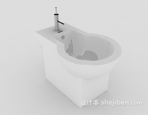 设计本居家清洁池3d模型下载