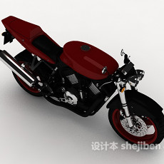 男式摩托车3d模型下载