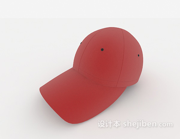 红色球帽