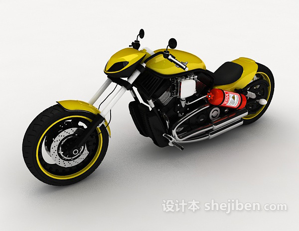 摩托赛车3d模型下载