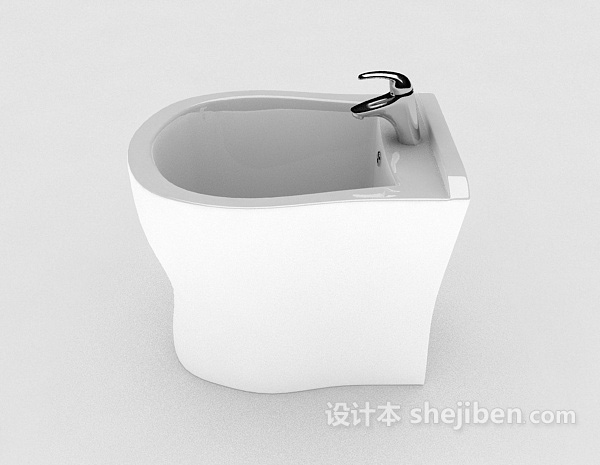 设计本厕所清洗池3d模型下载