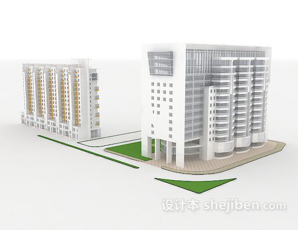 设计本房屋3d模型下载