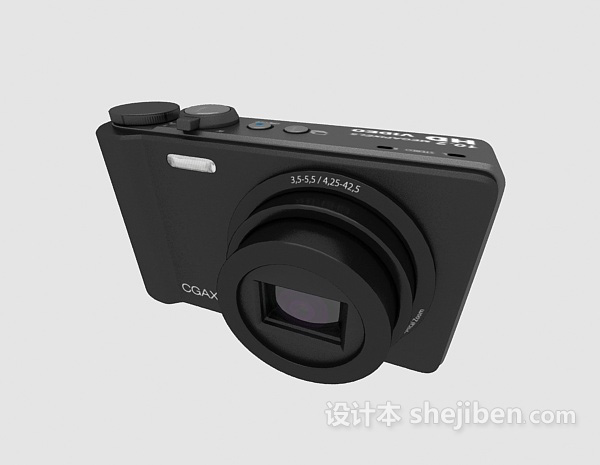 现代风格相机3d模型下载