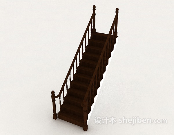 免费家居室内楼梯3d模型下载