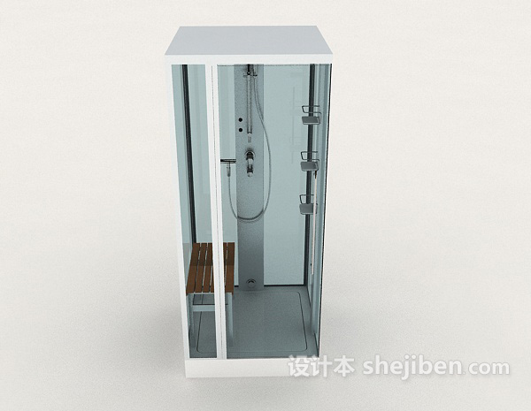 设计本浴室、冲凉房3d模型下载