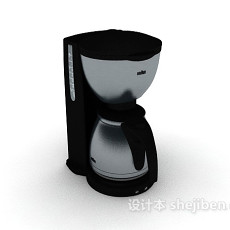 现磨咖啡机3d模型下载