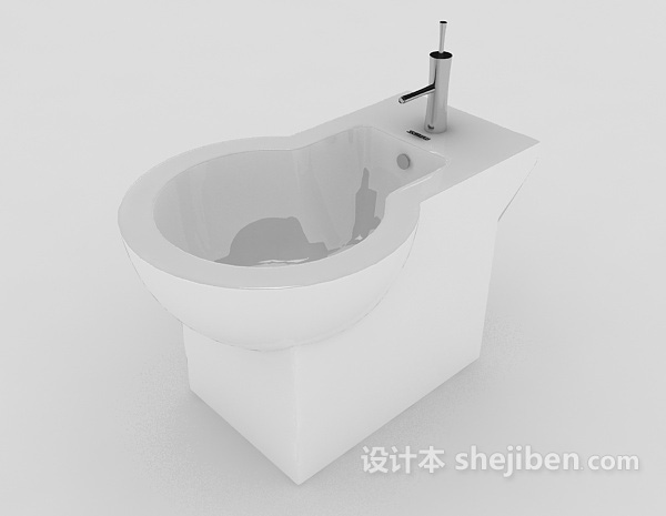 现代风格居家清洁池3d模型下载