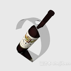 国外高档洋酒3d模型下载