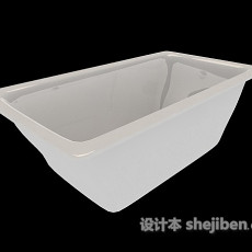 家居常见浴缸3d模型下载
