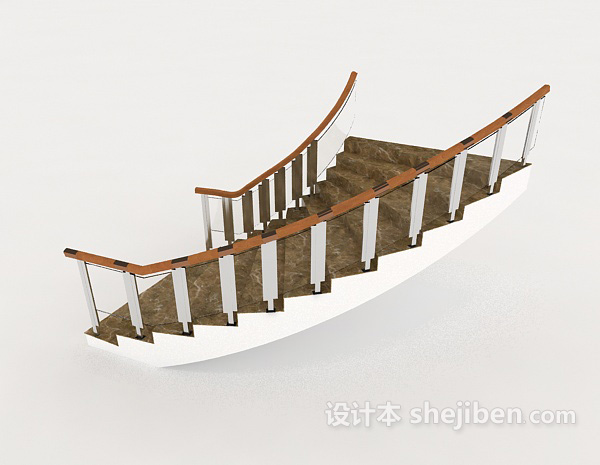 免费酒店楼梯3d模型下载