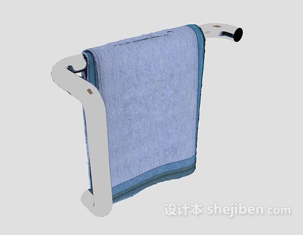 卫浴毛巾架3d模型下载