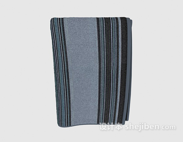 现代风格家居用品毛巾3d模型下载