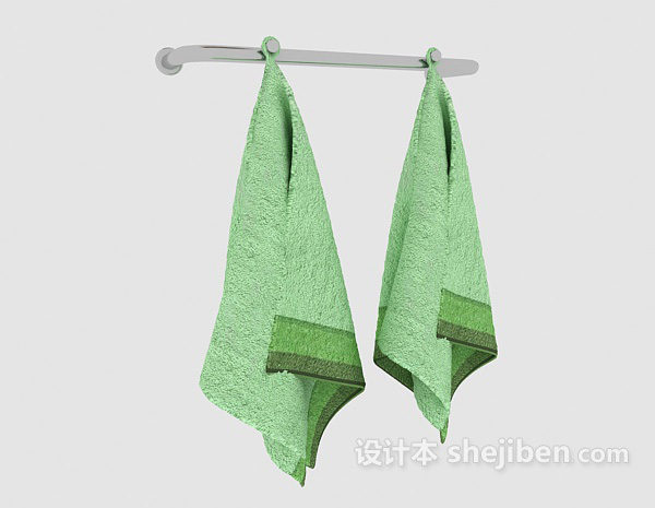 设计本浴室毛巾怕3d模型下载