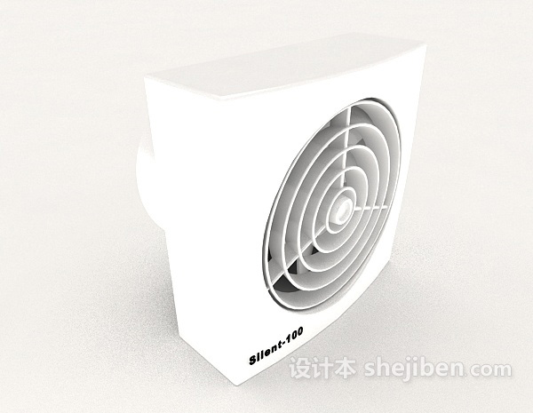 空调排风扇3d模型下载