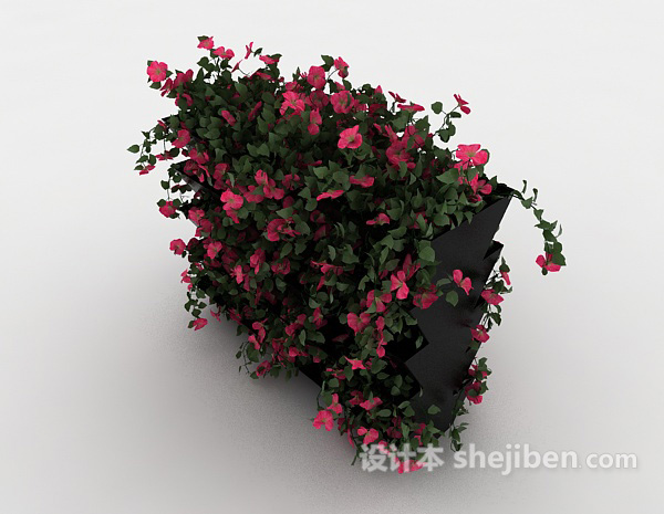 室内植物装饰3d模型下载