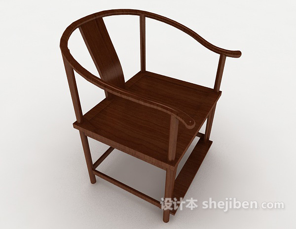设计本传统中式家居椅3d模型下载