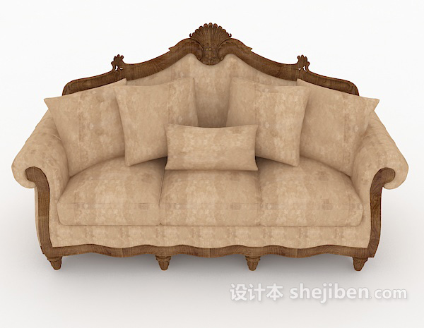 现代风格欧式风格家居高档沙发3d模型下载