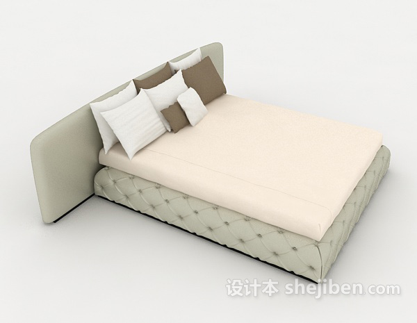免费沙发床垫3d模型下载