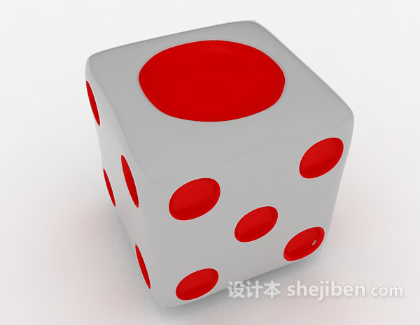 设计本骰子3d模型下载