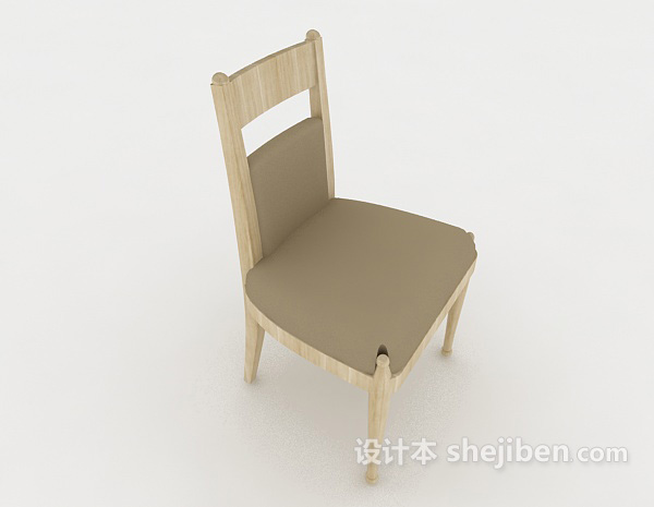设计本常见休闲家居椅3d模型下载