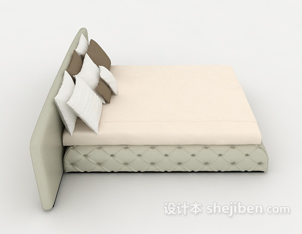 设计本沙发床垫3d模型下载