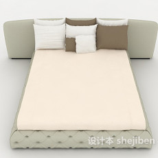 沙发床垫3d模型下载