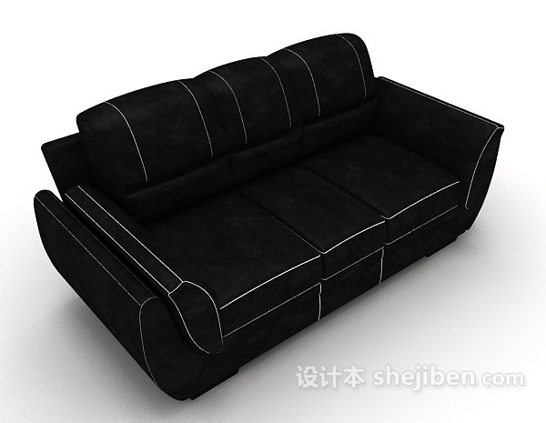 现代家居沙发3d模型下载