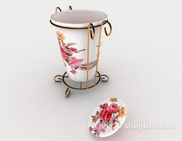 设计本花瓶摆设3d模型下载