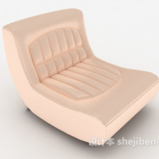 浅色清新家居椅3d模型下载