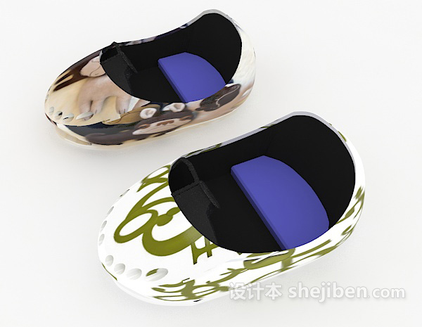 设计本鞋型工艺摆设品3d模型下载