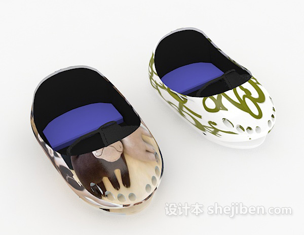鞋型工艺摆设品3d模型下载
