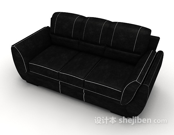 免费现代家居沙发3d模型下载