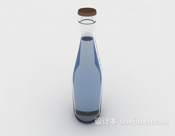 饮料瓶3d模型下载