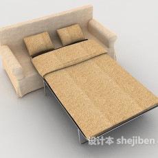便捷式躺椅沙发3d模型下载