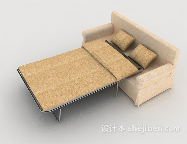 免费便捷式躺椅沙发3d模型下载