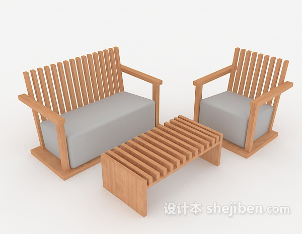 现代简单组合沙发