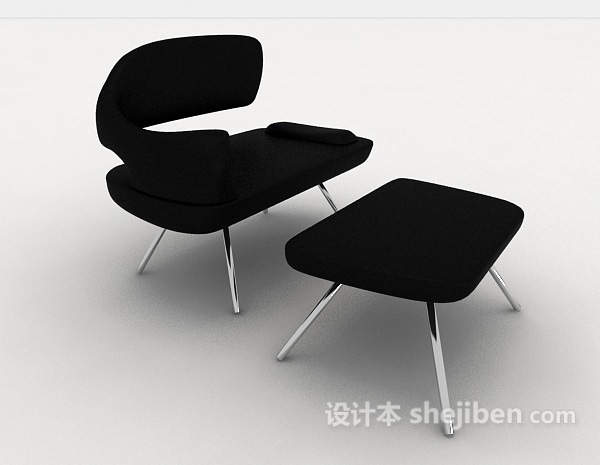 免费个性简约现代椅子3d模型下载