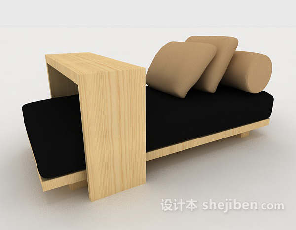免费新中式家居沙发椅3d模型下载