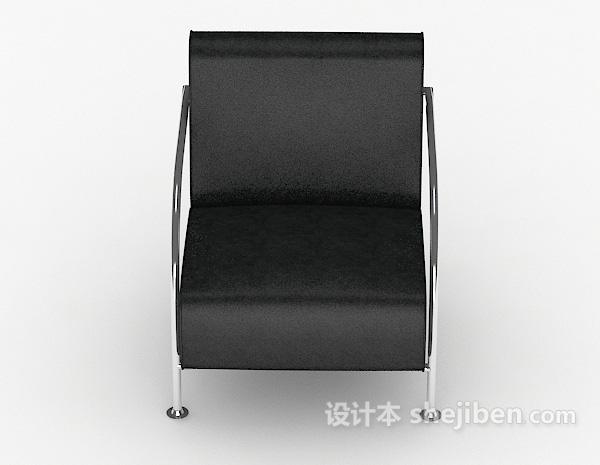 现代风格简单办公椅3d模型下载