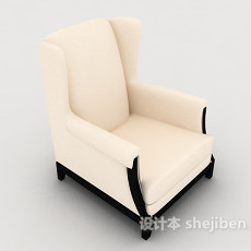 常见家居单人沙发3d模型下载