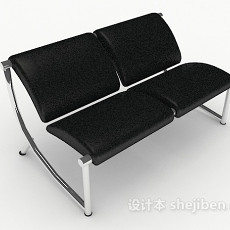 现代简约个性双人沙发3d模型下载