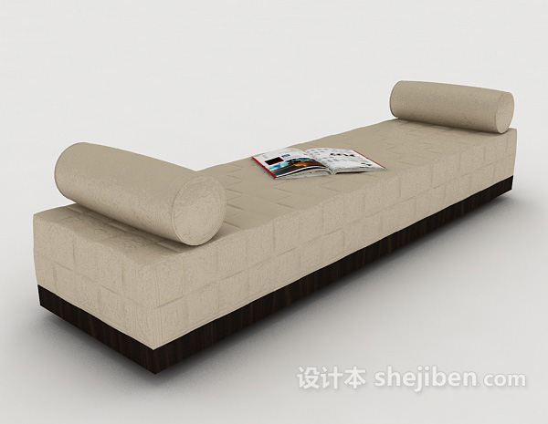 休闲沙发躺椅3d模型下载