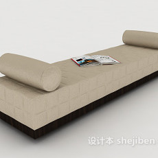 休闲沙发躺椅3d模型下载