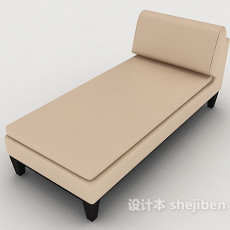 简单沙发躺椅3d模型下载