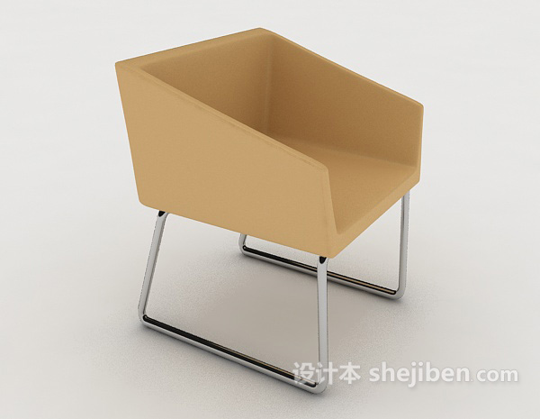 免费现代简单家居椅3d模型下载