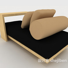新中式家居沙发椅3d模型下载